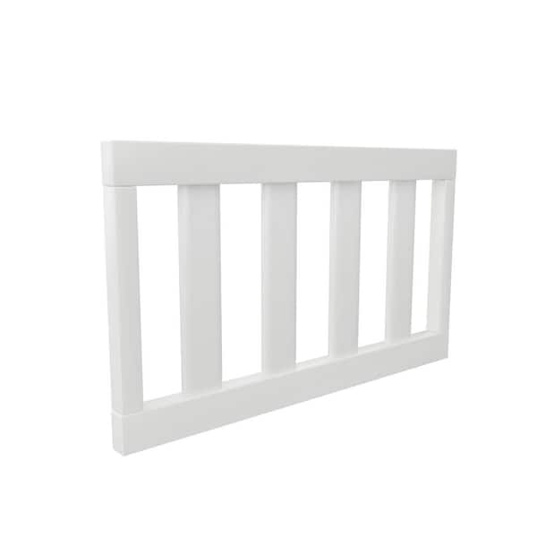 BABY RELAX Lacey White Wood Toddler Rail