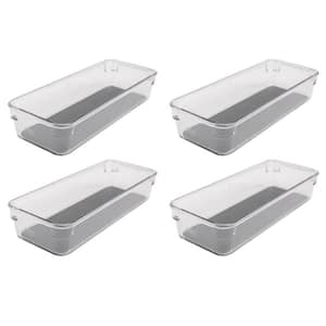 LEXI HOME Veggie Acrylic Food Storage Container Organizer with Vented Lids  3-Pack LB6607 - The Home Depot