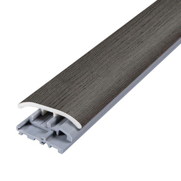 Brooks 0.31 in. T x 2 in. W x 78.7 in. L Vinyl 4-in-1 Molding