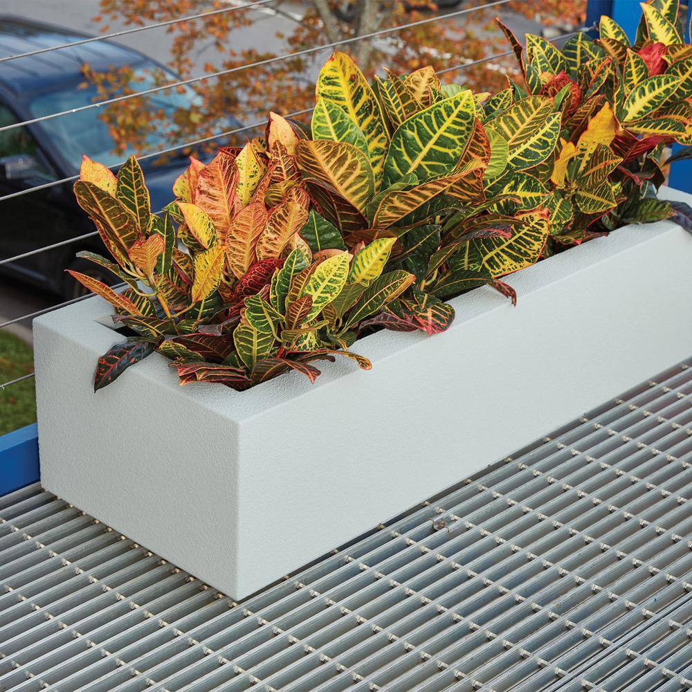 Sandstone Granite Extra Large Rectangular Polymer Planter