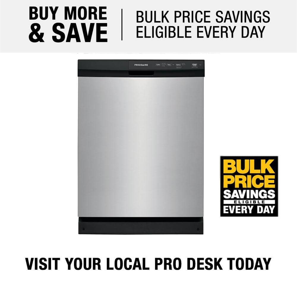 Frigidaire 24" Stainless Steel Energy Star Dishwasher