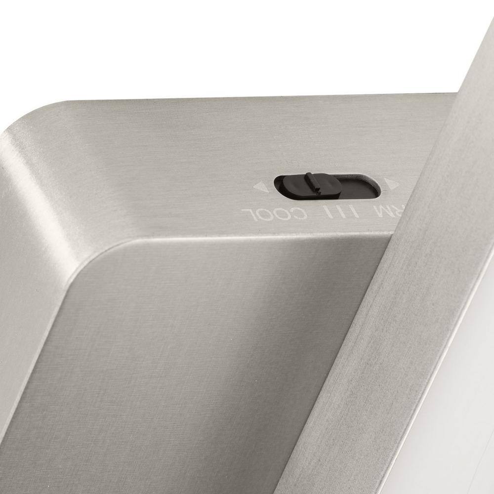 Large Brushed Nickel LED Linear Vanity Light