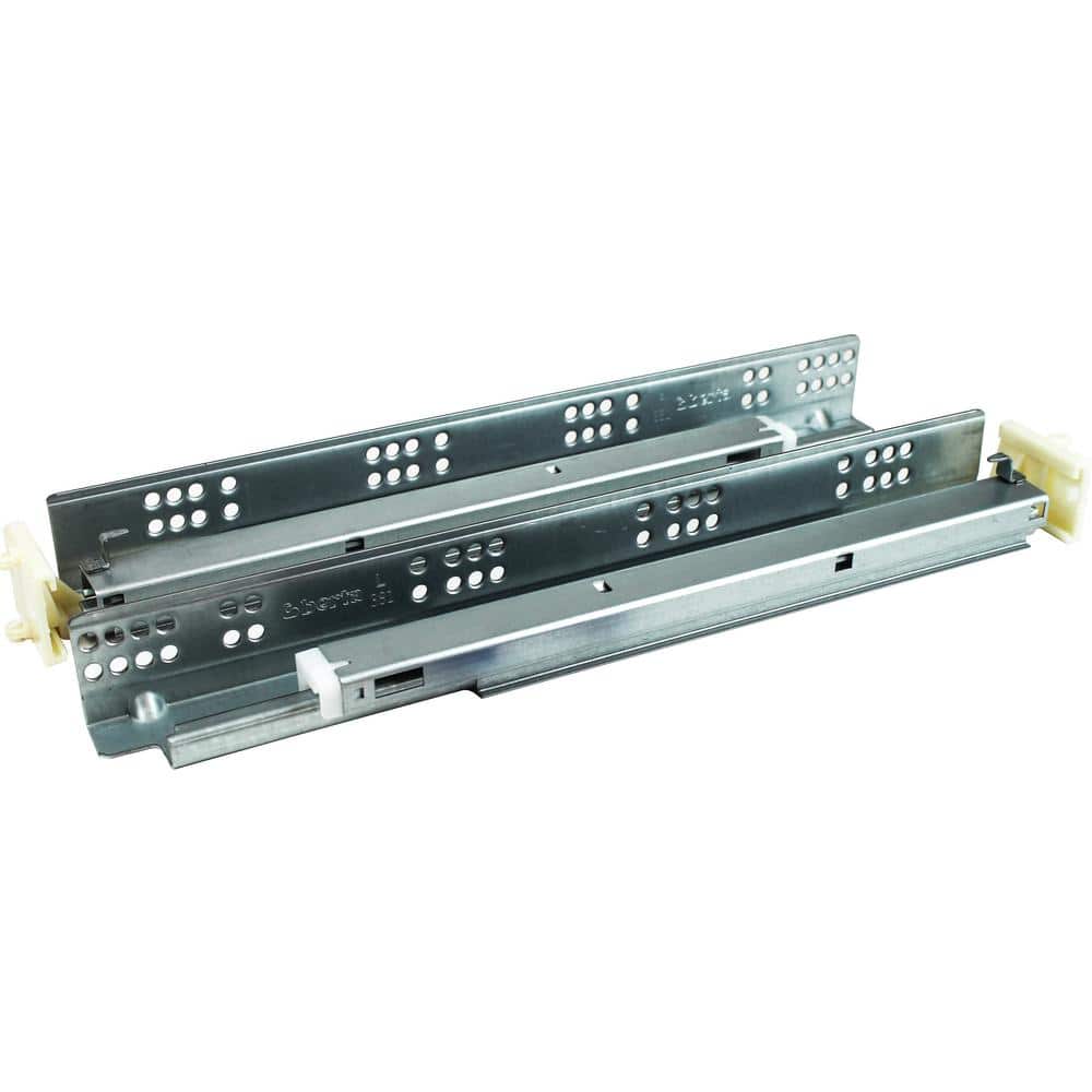Berta 18 inch Soft Close Full Extension Under Mount Drawer Slide with Screws (10 Pairs)