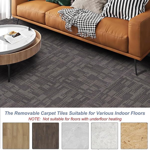 LITA Alps Brown Commercial/Residential 24 in. x 24 in. Reusable