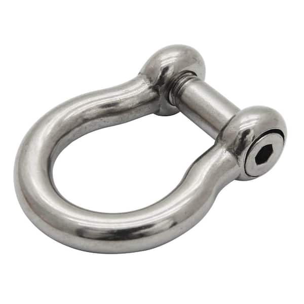 Bow Shackles Shackle 2 x 6mm Stainless Steel Marine Grade 