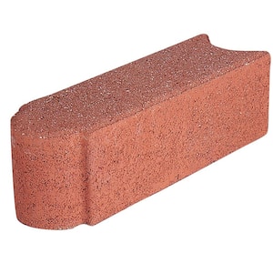 Edgestone 12 in. x 3.5 in. x 3.5 in. River Red Concrete Edger