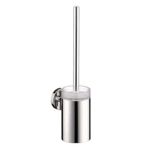 Logis Toilet Brush and Holder in Brushed Nickel