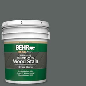 5 gal. #BXC-41 Charcoal Solid Color Waterproofing Exterior Wood Stain