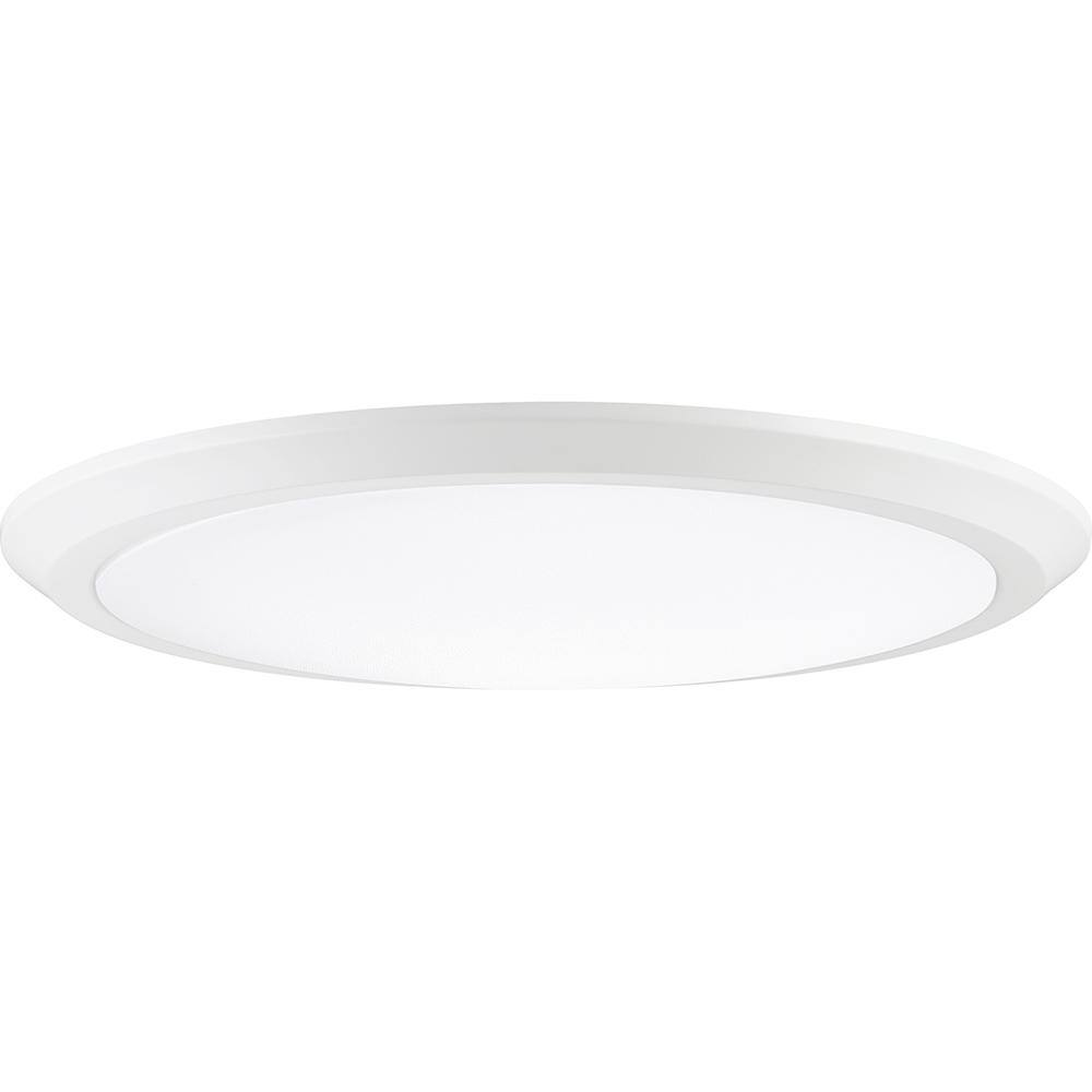 Fresco White 20" LED Flush Mount with Acrylic Shade
