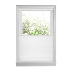 Snow Drift Top Down Bottom Up Cordless Light Filtering Cellular Window Shades-27 in W x 64 in L (Actual 26.75 x 64)