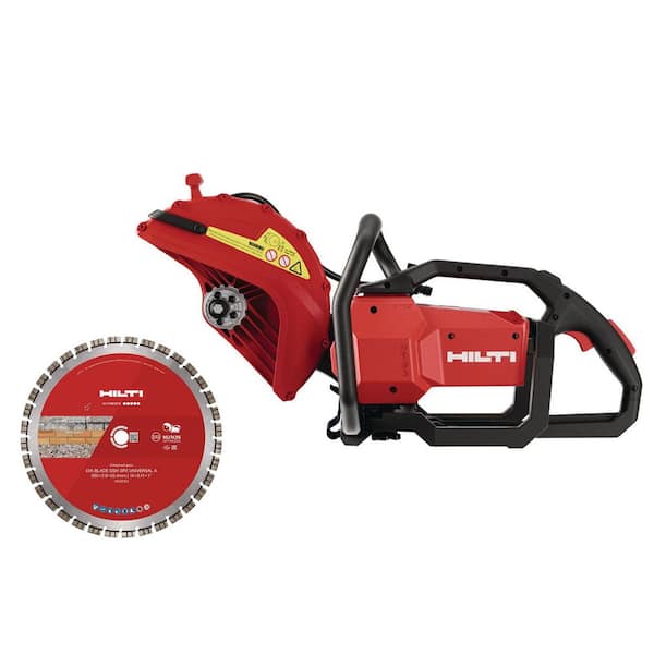 NURON DSH 700 29.1 in. x 12.8 in. x 17.2 in. 22V Cordless Brushless Li-Ion 12 in. Concrete Cut-Off Saw with Univ A Blade