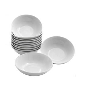12 oz. White Catering Pack Coupe Cereal Bowls (Set of 12)