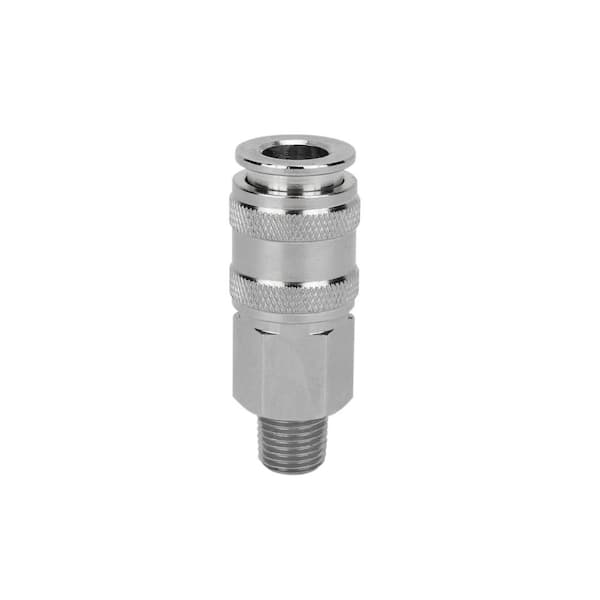 5 In ONE Universal 1/4 in. MNPT Quick-Connect Coupler