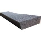 Pro 4 ft. Plastic Foam Filter Gutter Guard for 6 in. Half Round (8-Pack)