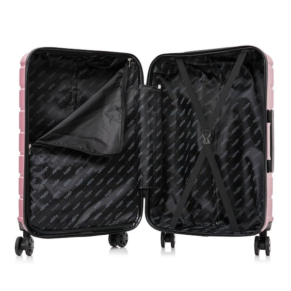 InUSA Trend 28 in. Rose Gold Lightweight Hardside Spinner Suitcase
