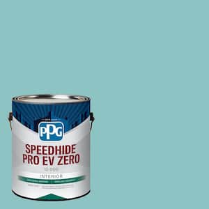 Speedhide Pro EV Zero 1 gal. PPG1147-4 Aqua Fiesta Eggshell Interior Paint