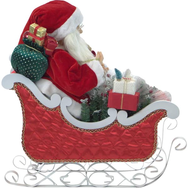 Christmas Time 28 in. Christmas Animated Santa Claus in