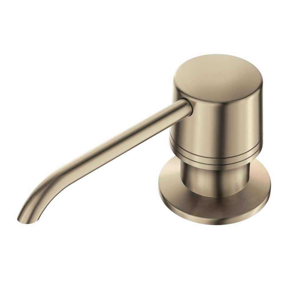 KRAUS Kitchen Soap and Lotion Dispenser in SpotFree Antique Champagne