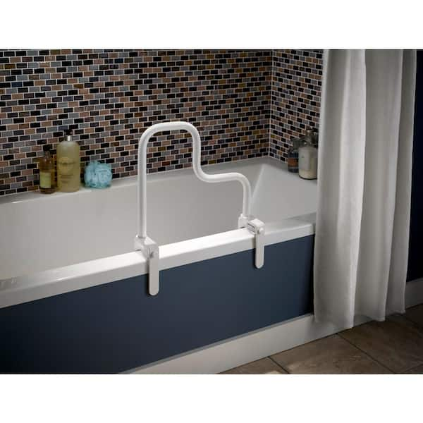 Home Care 16-1/2 in. Securelock Tub Grip in White