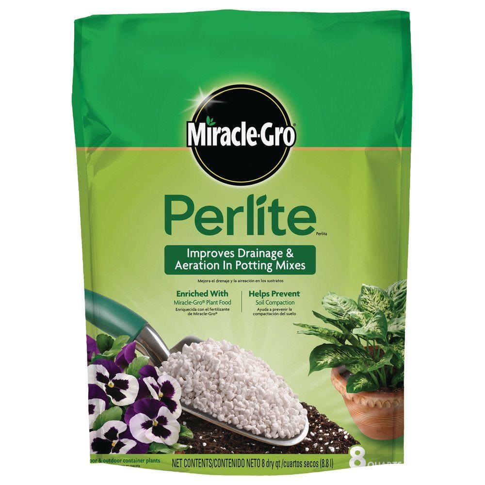 PERLITE & VERMICULITE MED FINE 1/4 GAL TO 1 GAL & 50/50 MIX SAME DAY SHIPPING! 