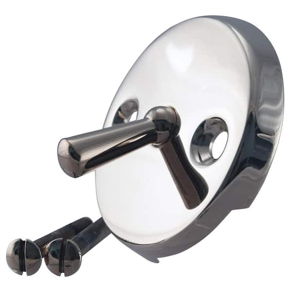 Westbrass Universal Trip Lever Overflow Faceplate in Polished Nickel