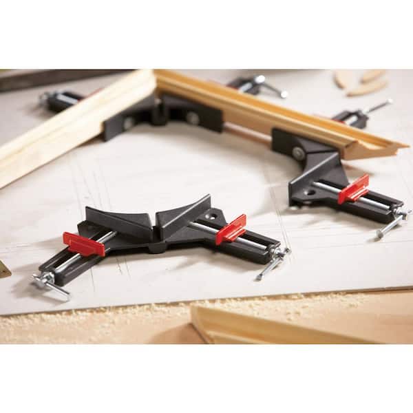 BESSEY 2-7/8 in. Capacity 90-Degree Corner Clamp with 1/2 in