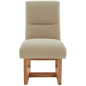 Fayette Beige/Light Brown 19.5 in. Wood Dining Chair