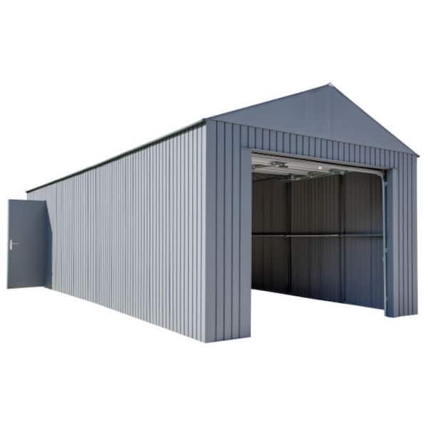 Everest 12 ft. x 30 ft. Charcoal Garage