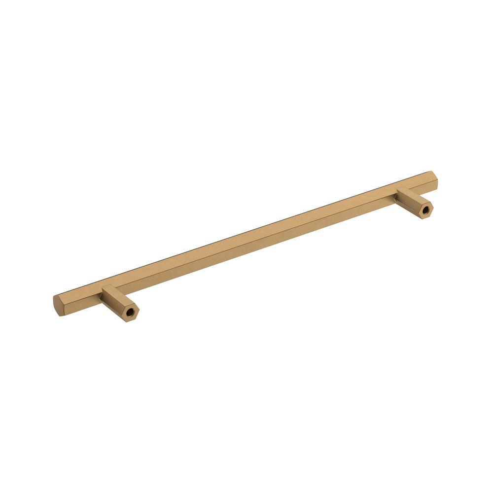 Champagne Bronze Modern Cabinet Drawer Pull with Mounting Hardware