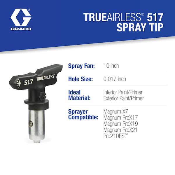 Graco - Magnum X7 Cart Airless Paint Sprayer with 20 in. extension, 50 ft. Hose and TRU517 Tip