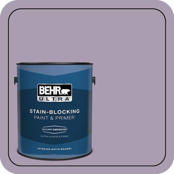BEHR ULTRA 1 gal. #PPU16-12 Charm Extra Durable Satin Enamel Interior Paint & Primer