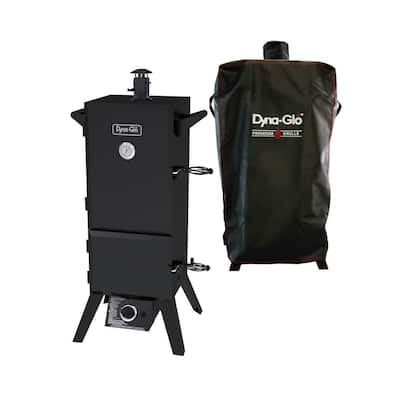 Masterbuilt 40 in. ThermoTemp XL Propane Smoker with Window in Black  MB20051316 - The Home Depot