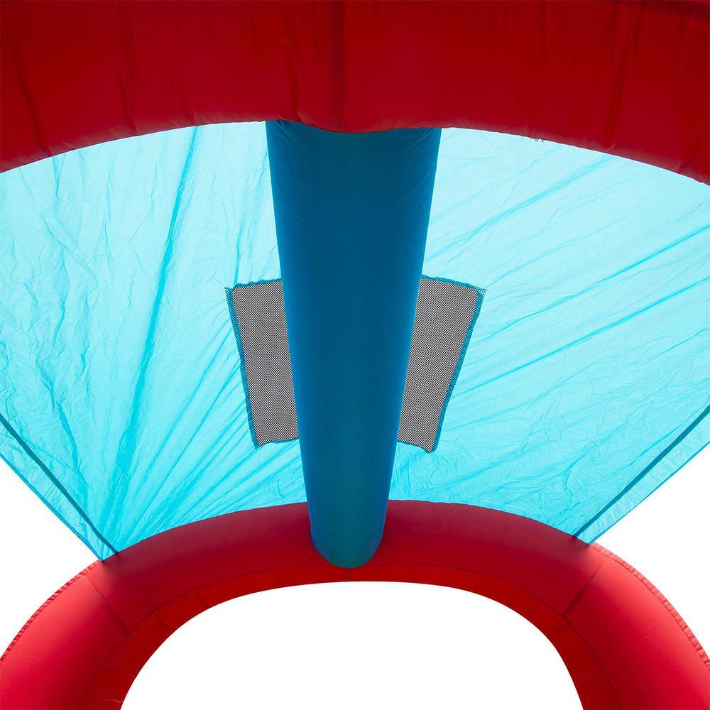 Banzai Banzai Cool Canopy Bouncer Outdoor Inflatable Slide/Shaded Backyard Bounce House