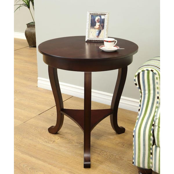 Homecraft Furniture Espresso End Table