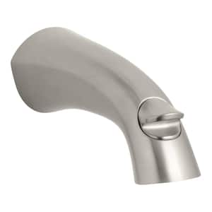 Alteo 6-1/2 in. Wall Mount Tub Spout in Vibrant Brushed Nickel