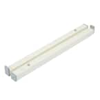 Lock-it Block-it 30 in. High-Impact Plastic White Security Burglar Bar ...