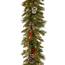 Carolina Pine 9 ft. Garland with Clear Lights CAP3-306-9A-1 - The Home ...