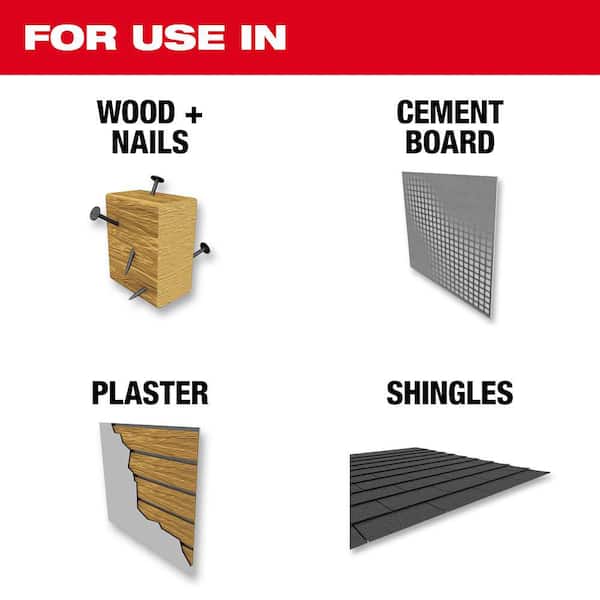 BIG HAWG Carbide Hole Saw Kit (9-Piece) with PACKOUT Case