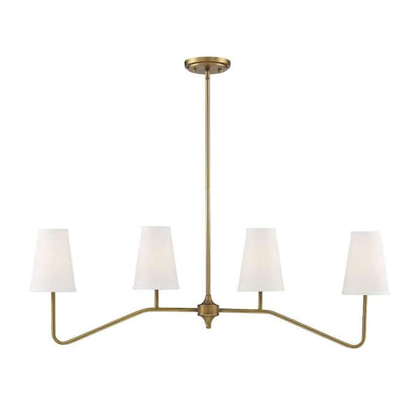 brass linear light fixture