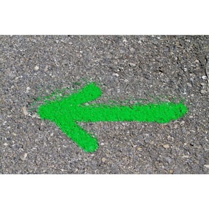 15 oz. Fluorescent Green 2X Distance Inverted Marking Spray Paint (6-Pack)