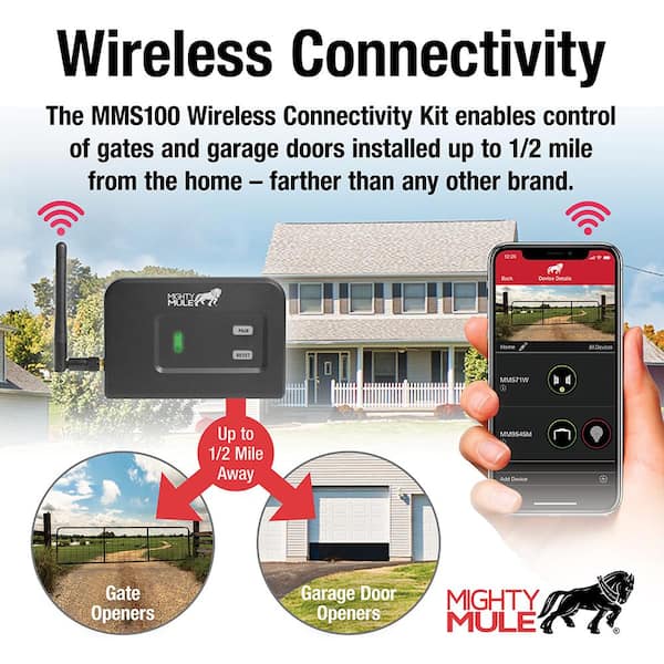 Mighty mule mms100 wireless connectivity popular system