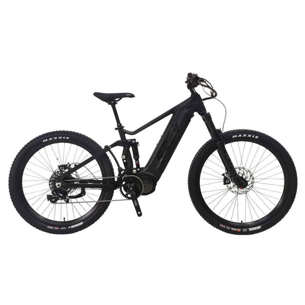 Frey 27.5 In. Black Mountain Electric Bike With Dual Suspension L-size 