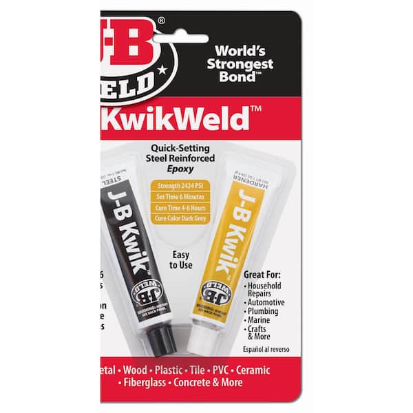 J-B Weld J-B KwikWeld 2 oz. Fast Set Epoxy (Case of 6) - The Home Depot