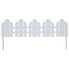 Emsco Dackers 6-1/4 in. Resin Adirondack Style Garden Fence (12-Pack ...