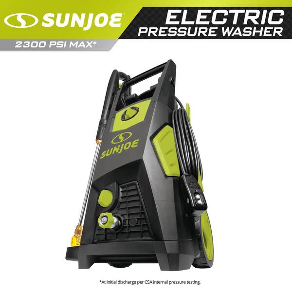 Sun Joe 2300 Max PSI 1.48 GPM Brushless Induction Electric Pressure ...