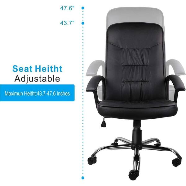 Homy Grigio Ergonomic Office Chair High Back Home Office Desk Chair with 3D Armrest Adjustable Headrest Lumbar Support Mesh Computer Chair with.