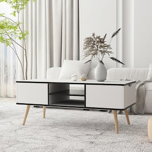 43.31 in. White Specialty Other Coffee Table for Home or Office Use