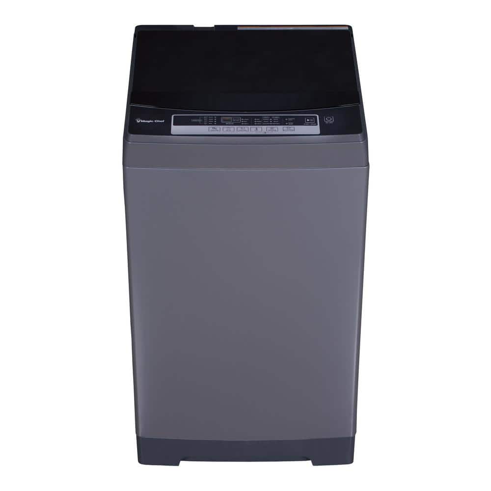 1.7 cu. ft. Portable Compact Top Load Washer in Gray