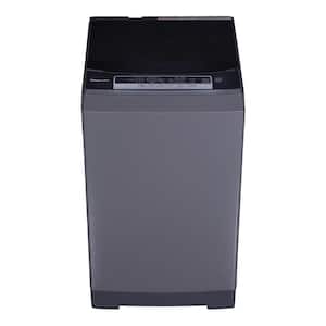 1.7 cu. ft. Portable Compact Top Load Washer in Gray