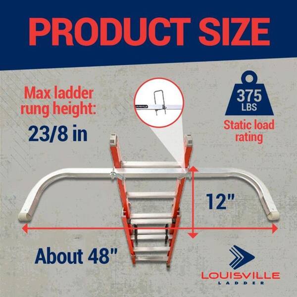 507 LBS Ladder Stabilizer Wing Span/Wall Roof Standoff Extension Holder Helper E